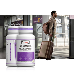 Tabletas de Vitamina <span class=keywords><strong>C</strong></span> de Liberación Sostenida Vc para Deportistas, Favorecen la Recuperación del Ejercicio y Aumentan la Energía con Alta Absorción - Product Image 4