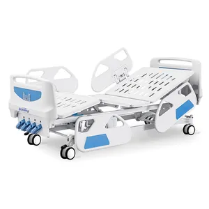 Hopital Furniture Medical Electric Five Function Electric remote control hospital bed medical equipment