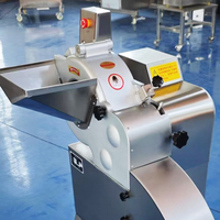 Automatische voedselveilige 3D-snijmachine, elektrische groente- en fruitsnijder voor wortelen, aardappelen, mango's, geschikt voor restaurants.
