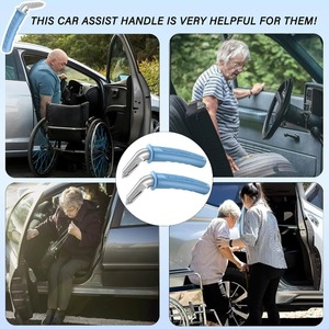 Automotive Standing Aid Adjustable Safety Vehicle Support Handle Portable Nylon Car Assist Device Handle Grip Strap - Product Image 6