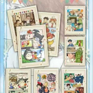 Vente en gros de cartes à collectionner Miyazaki Hayao périphérique Anime mon voisin <span class=keywords><strong>Totoro</strong></span> cartes de contes de fées <span class=keywords><strong>Studio</strong></span> Ghibli enfants jouet cadeaux - Product Image 4
