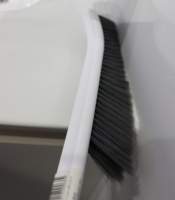 Brosse de nettoyage à poils doux en PP PBT pour canapé, bureau, clavier, literie, élimination de la poussière, non rayante, avec long manche, brosse pour lit