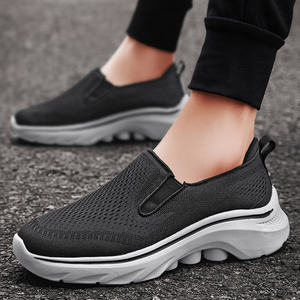 Zapatillas deportivas para hombre al por mayor, envío directo, zapatillas de primavera, nuevas zapatillas con suela gruesa y amortiguación de goma, estilo para caminar. - Product Image 6