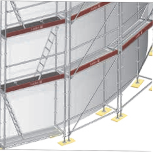 Andamio de Acero <span class=keywords><strong>Layher</strong></span> con Anillo de Bloqueo Circular para Estructuras de Construcción Curvas - Product Image 1