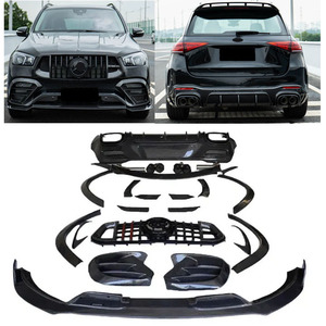 Kits de Carrocería para <span class=keywords><strong>Mercedes</strong></span>-Benz GLS63 <span class=keywords><strong>AMG</strong></span>, Fibra de Carbono Real, Estilo MS para SUV <span class=keywords><strong>Mercedes</strong></span> W167 <span class=keywords><strong>GLE</strong></span> 350/450/580/53/<span class=keywords><strong>63s</strong></span> - Product Image 1