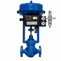 Vanne de régulation de pression pneumatique industrielle Ackam DN250 avec une durée de vie longue durée et une conception durable pour les environnements difficiles et les milieux vapeur