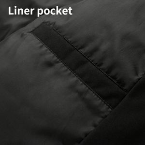 Chaqueta de Invierno Extra Grande para Hombre, Gruesa y Cálida, con Logotipo Personalizado, Chaqueta Acolchada - Product Image 6