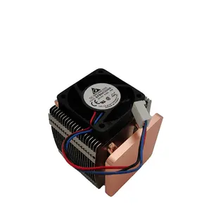 중국 공장 알루미늄 우편 핀 4 구리 히트 파이프 방열판 팬 쿨러 용접 PC 방열판 호주 컴퓨터 Cpu