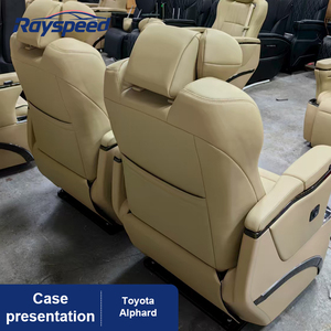 Chuyển đổi chỗ ngồi sang trọng cho Toyota Alphard & mpvs tương tự-Ghế da cao cấp với điều chỉnh công suất/thông gió và điều chỉnh công suất - Product Image 5