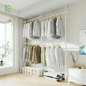 Dobrável Metal pequeno quarto Folding Clothes Walk in Wardrobe Closets Para Habitacion Armário Closets