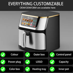 Forni Friggitrice ad Aria da 8L e 10L in Acciaio Inossidabile, Smart e Digitali, Migliore Cestello Caldo Senza Olio, Come <span class=keywords><strong>Visto</strong></span> in TV - Product Image 3