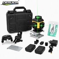 DERUIDA – Niveau laser vert mini 16 lignes 4D 360° – Fournisseur d'usine °   Outil de mesure laser auto-nivelant rechargeable