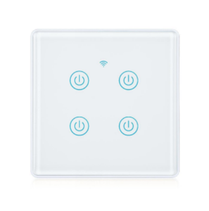 2025 mới DS-1071WN-4 tuya thông minh Wi-Fi cảm ứng chuyển đổi 2.5D kính với nhựa cạnh, (Wifi + <span class=keywords><strong>Bluetooth</strong></span>) chế độ kép không cháy phiên bản - Product Image 1