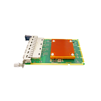 Carte réseau 1G pour serveur IA, adaptateur réseau à quatre ports RJ45 pour OCP (Open Compute Project) avec équipement fibre optique Intel I350 AM4