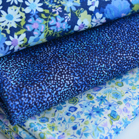 Bloemen Liberty 100% Katoenen Mousseline Stof Voor Naaien Tassen Interieur Decoratie Tops Jurken Shirts Per Meter