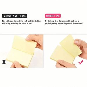 Custom PU Rectangular Calendar Sticky Notes <b>Memo</b> <b>Pad</b> Office Use Self-Adhesive Personalized Promotion Gift - Product Image 6