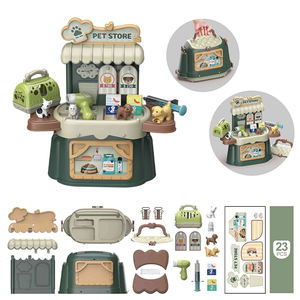 Jouets de jeu de rôle <span class=keywords><strong>pour</strong></span> enfants vendeur chaud enfants jouer maison chat et <span class=keywords><strong>chien</strong></span> boutique supermarché prendre soin de faire semblant ensemble de jouets <span class=keywords><strong>pour</strong></span> animaux de compagnie - Product Image 4