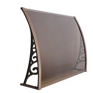 Euro-design wind resistance outdoor DIY polycarbonate awning patio cover patio cover canopy tent