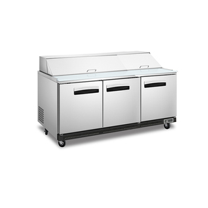 Tủ lạnh bàn làm bánh pizza, bánh sandwich, salad, thiết bị làm lạnh nhà hàng, bán buôn từ nhà máy - Product Image 2