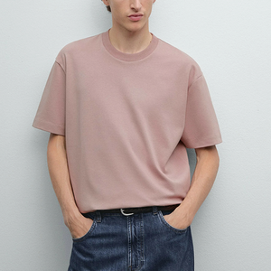 Loose-fit running <b>t</b>-shirt for men and women, street style, dropped shoulders, <b>square</b> pattern,custom logo, fashionable, wholesale - Product Image 5