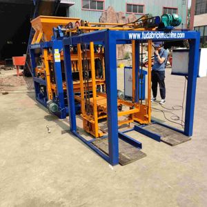 Gana <span class=keywords><strong>dinero</strong></span> en casa Pequeña inversión Gran beneficio <span class=keywords><strong>Ideas</strong></span> de negocios Máquina automática de fabricación de bloques de La Qt4-25 - Product Image 3