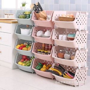 aohea Stackable Plastic Storage Basket-Fold-able Closet Organizers and Storage Bins 12 Pack
