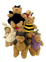   Koleksi Boneka Beruang Gaya Vintage 23 Desain Unik Ultra Lembut dengan Kantong Debu Gratis Butik