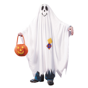 Nuovo Costume di Halloween per bambini mantello <span class=keywords><strong>fantasma</strong></span> mantello lungo nappe bianche spettacolo Cosplay festa vestire ragazzi ragazze <span class=keywords><strong>fantasma</strong></span> - Product Image 2