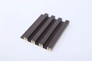 Panneau de grille anti-fissure résistant à l'humidité et facile à nettoyer Panneau mural WPC pour bar moderne - Product Image 3