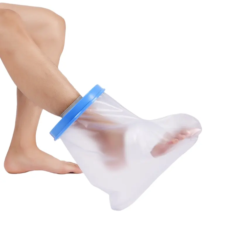 Sealcuff PVC 소재 방수 석고 캐스트 커버 발 드레싱 캐스트 보호기 샤워 방수 캐스트 커버