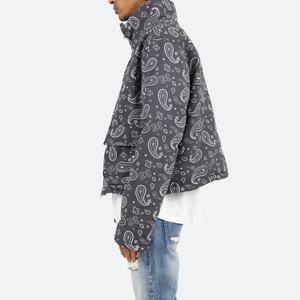 Vestes matelassées en duvet personnalisables pour hommes, style bandana, motif cachemire, vente en gros - Product Image 3