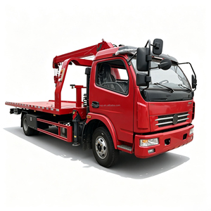 Camión Grúa de Rescate DongFeng de 5t con Plataforma Deslizante y Grúa de Brazo Plegable para Venta - Product Image 1