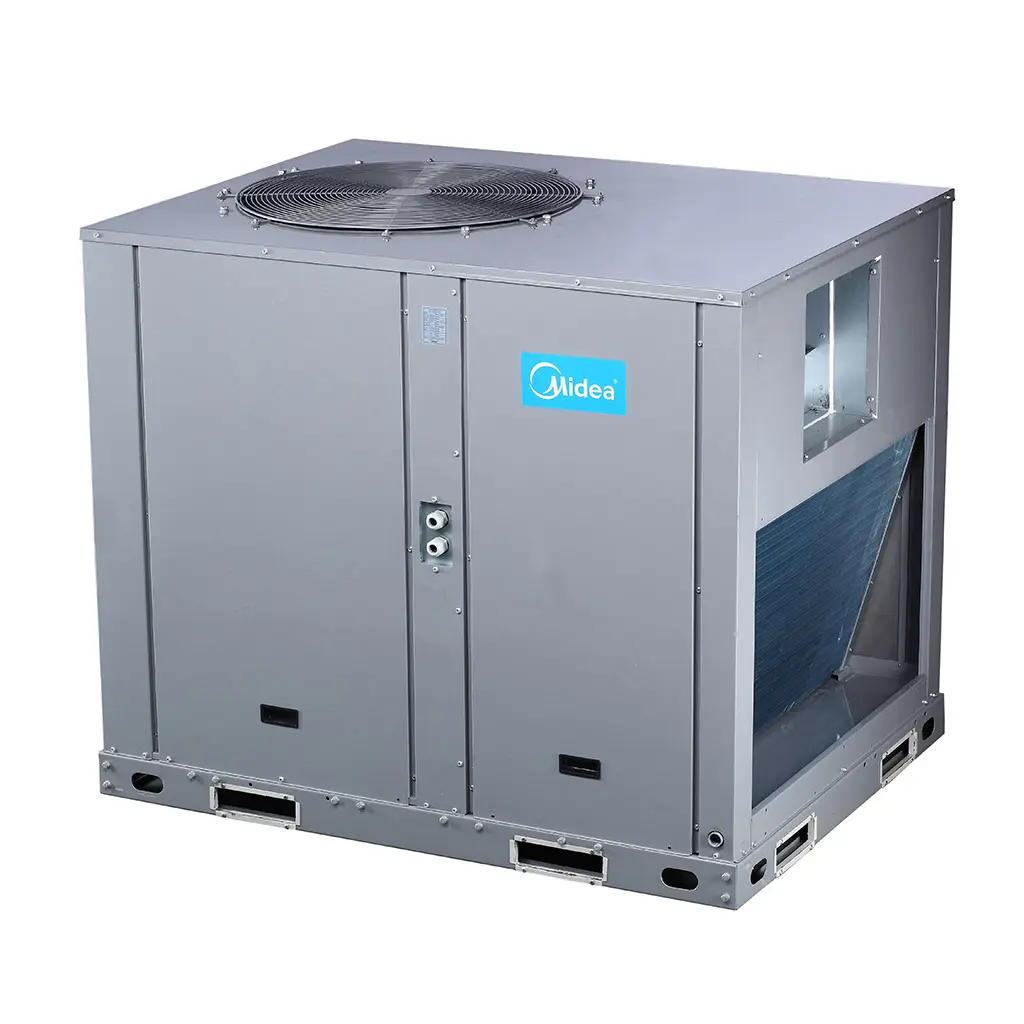 6.2Ton -30ตันชั้นดาดฟ้าแพคเกจเครื่องปรับอากาศระบบ Hvac