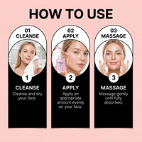 Sérum Visage Anti-Âge Hydratant et Réparateur au Collagène PDRN Multi-Peptides Avancé 30ml avec Vitamine E pour Usage Domestique