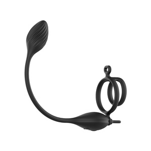 Anillo de Bloqueo Prostático SHD SHD-K014 para Parejas, Anillos Dobles, Anillo Individual Reemplazable Disponible, Control Remoto, Sin Control Remoto, 100% - Product Image 1