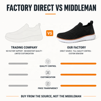 Zapatos informales de malla transpirable para hombre, suela suave, ligeros, de secado rápido, antiolor, antideslizantes, zapatos para caminar de verano