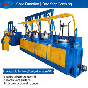 자동 고속 와이어 직경 축소 기계 탄소강 알루미늄 와이어 드로잉 머신 (철사 못, 메쉬 제작용) - Product Image 1