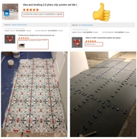 Cales de nivellement de carreaux antidérapantes pour sols et murs, outil de construction commercial, directement de l'usine
