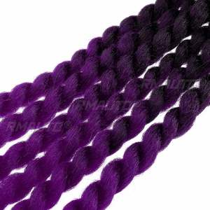 Casque de moto 60 cm pour femme avec dreadlocks, tresses et queues de cheval, pour motocross et vélo, décoration capillaire punk - Product Image 2