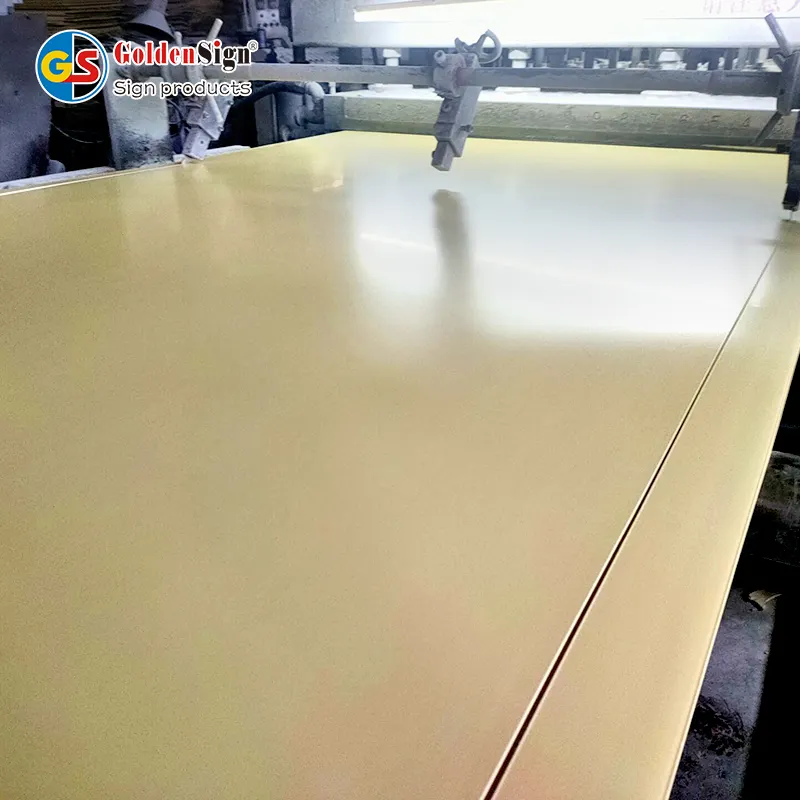 Popular high density yellow household waterproof WPC celuka board PVC wall panels