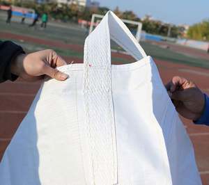 Flour Polypropylene <b>Bags</b> 2 <b>Ton</b> Bulk <b>Bags</b> with 4 Lifting Loops Conductive FIBC <b>Bags</b> with Spout Discharge Economically Priced" - Product Image 2