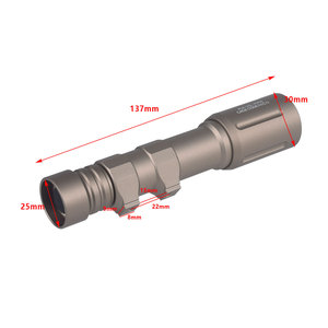 Lampe torche tactique Modlite, longue portée, haute puissance, LED, réglage de la mise au point, pour l'extérieur - Product Image 4