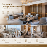 Ensembles de meubles de chambre d'hôtel de luxe, mobilier d'hôtel sur mesure, mobilier de chambre d'hôtel moderne, solution de mobilier pour projets OEM en gros