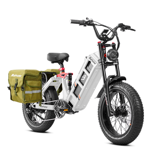 จักรยานเสือภูเขาขายดี 250W มอเตอร์ฮับหลัง รุ่น Adventure Cube E-Bike โครงเหล็ก แบตเตอรี่ลิเธียม Juliet - Product Image 6
