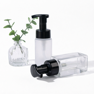 Botella de Plástico PET de 250ml 500ml con Bomba Dosificadora para Espuma Limpiadora, Loción, Champú, Desinfectante de Manos, Envase para Cuidado de la Piel, Bomba Dosificadora para Crema, MOQ Bajo - Product Image 1