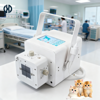 Machine à rayons X vétérinaire à sortie d'images rapide et efficace avec détecteur à panneau plat/logiciel d'imagerie/support pour hôpital vétérinaire