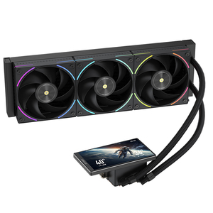 Nuovo Sistema di Raffreddamento a Liquido ICE APEX VISION PRO360 BK ARGB per CPU, Compatibile con Intel LGA115X/1200/1700/1851AM4/AM5 per Computer da Gaming - Product Image 4