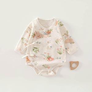 Mameluco de Manga Corta de Algodón para Bebé a Precio Competitivo, Body para Bebé, Niño y Niña, Unisex, 0-24 Meses, Productos para Bebés - Product Image 3