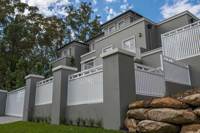Offre spéciale Panneaux de jardin faciles à installer Clôture de jardin en aluminium Clôture de jardin en aluminium morden