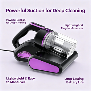 OEM Factory 450W H10 Filtration 4.5M Cord <b>Pillow</b> Care Handheld Mattress Vacuum Mite Remover Cleaner Mattress Vacuum Cleaner - Product Image 1